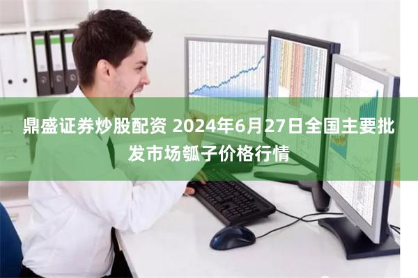 鼎盛证券炒股配资 2024年6月27日全国主要批发市场瓠子价格行情